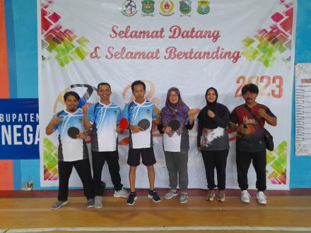 KECAMATAN RAKIT RAIH JUARA 3 CABOR TENIS MEJA PORADES 2023